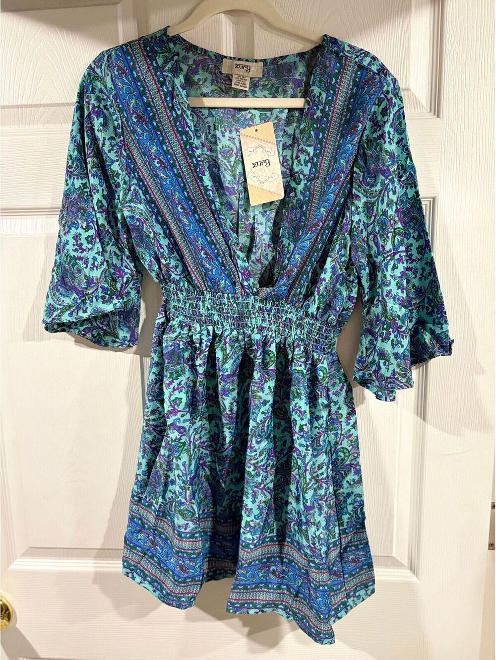 #181 NWT Zury 70% silk dress